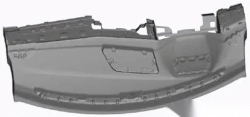 汽车仪表板骨架微孔发泡塑件的综合性能研究