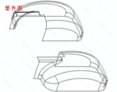 汽车后视镜罩注塑模设计研究